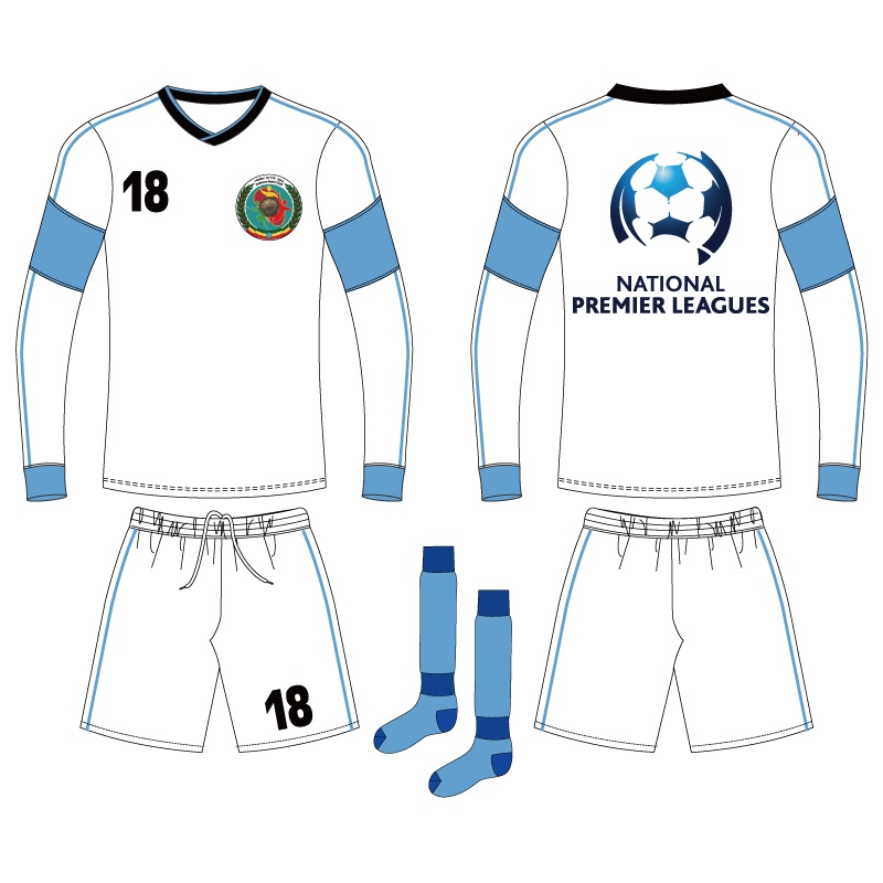 custom design football goalkeeper jersey uniform kit thailand supplier