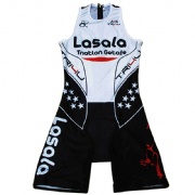 High Quality Custom Team Logo Hot Sale Sleeveless Triathlon Suit Race Cycling Skinsuit