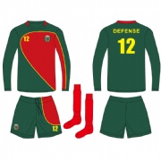 Uniform Soccer Sublimated Soccer Uniform Soccer Jersey Goalkeeper Shirt