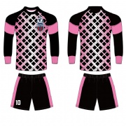 goalkeeper shirt pink thai quality soccer jersey