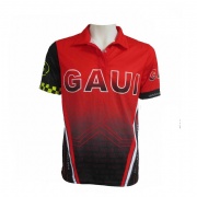 Customized Dry Fit Sublimation Bowling Shirt Golf Polo Shirt