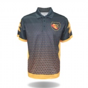 Custom Casual blank funny golf polo dri fit shirt Sport Tops 3D Animal Lion Pattern for men