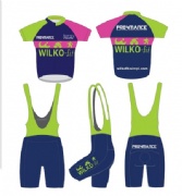 Sublimated printing bicycle wear, bicycle uniform